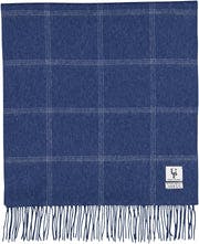 Bea Scarf - Mid Blue Check
